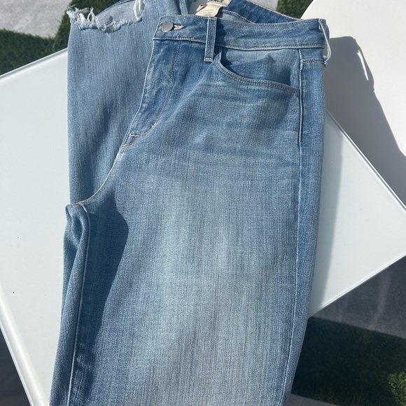 L'AGENCE HARMON HIGH-RISE SLIM PANT IN BLUE. Size 28 - Picture 3 of 12